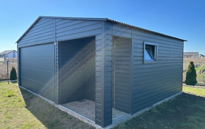 Garaż 7m x 6m Grafit MAT