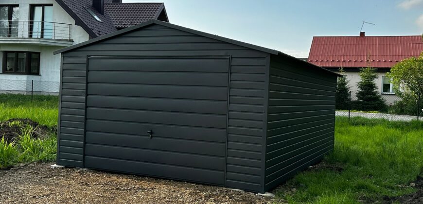 Garaż 4m x 6m (24m2) Grafit MAT