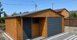 Garaż 5,5m x 6m ( do 35m2) Multigloss + Grafit
