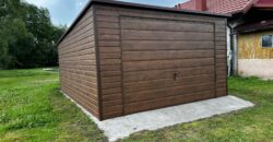 Garaż 4m x 6m (do 35m2) Orzech, automatyka