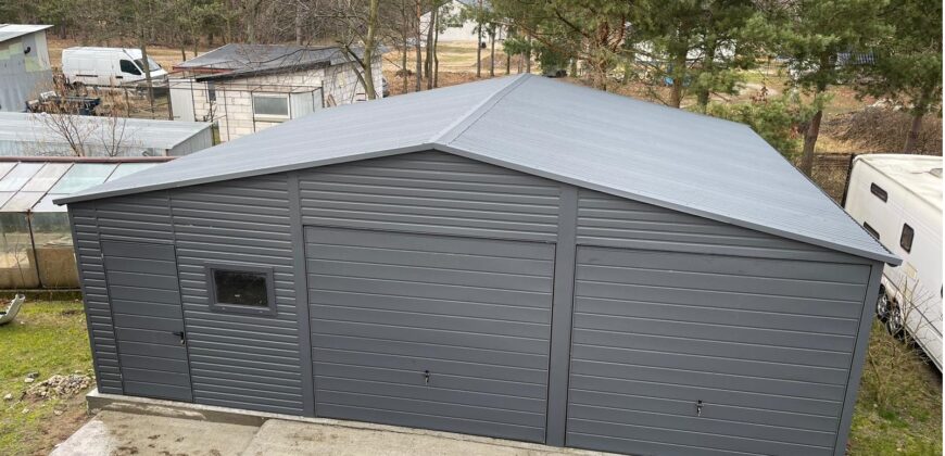 Garaż 8m x 6m Grafit