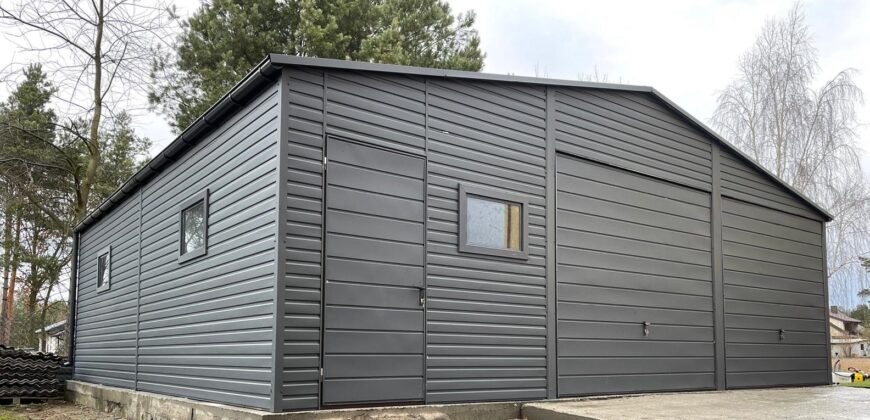 Garaż 8m x 6m Grafit