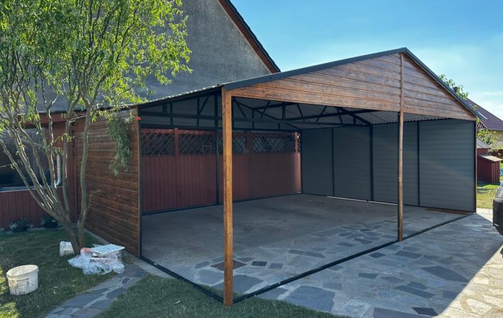 Wiata 6m x 5m, bez pozwoleń, Multigloss