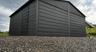Garaż 6m x 5,80m (do 35m2) Grafit MAT