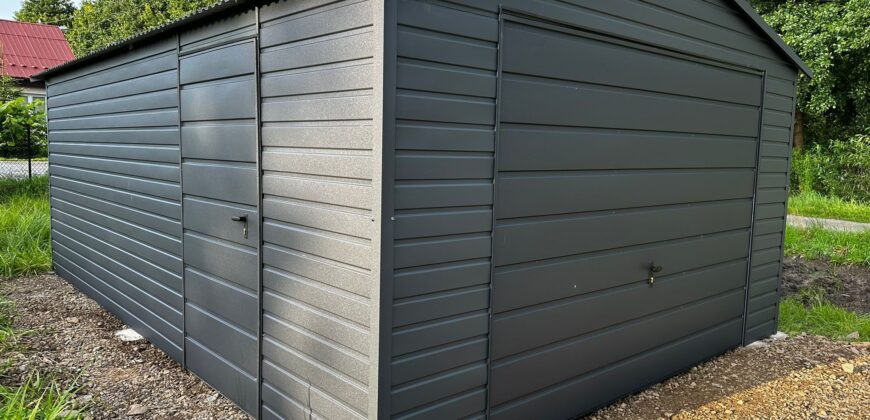 Garaż 4m x 6m (24m2) Grafit MAT