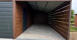 Garaż 10,5m x 6m(63m2) Orzech + wiaty Antracyt