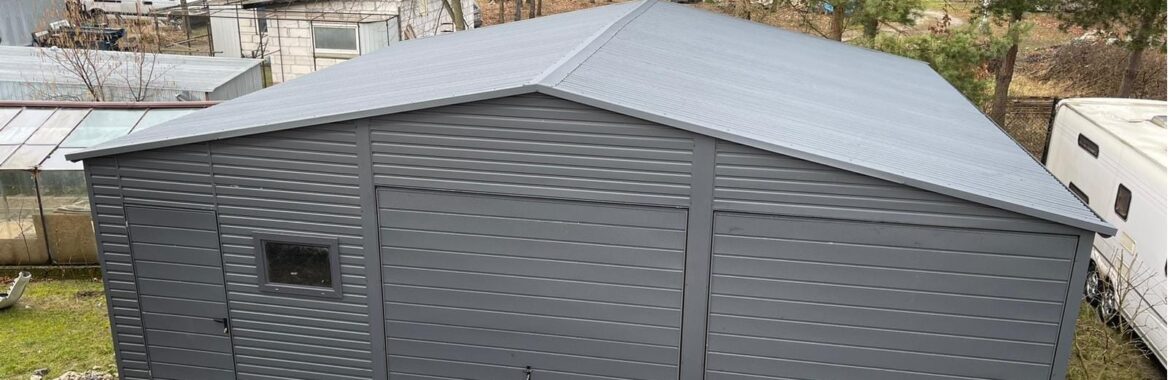 Garaż 8m x 6m Grafit