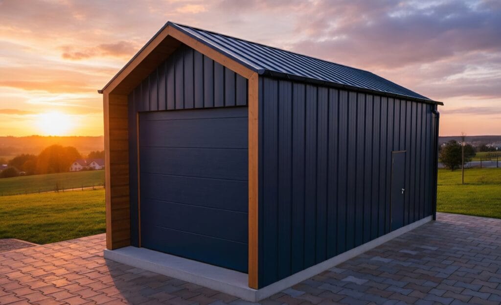 barnbox, nowoczesna stodoła