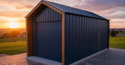 Barnbox 4m x 8.50m, nowoczesna stodoła, brama 3m x 3m