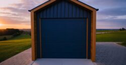 Barnbox 4m x 8.50m, nowoczesna stodoła, brama 3m x 3m