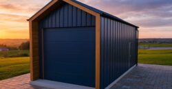 Barnbox 4m x 8.50m, nowoczesna stodoła, brama 3m x 3m