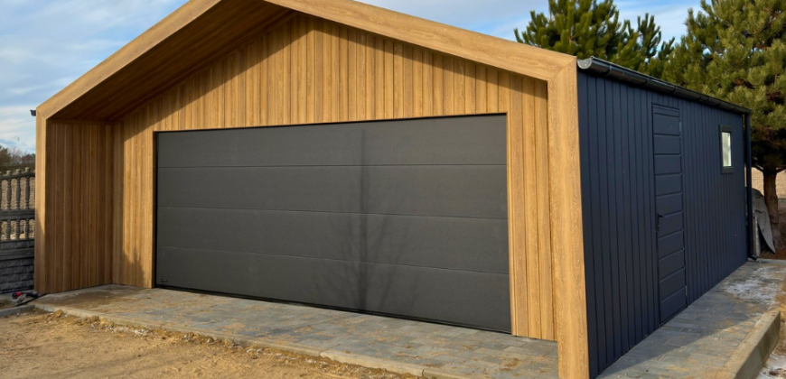 Barnbox 6m x 5.80m + 1m. Garaż – nowoczesna stodoła