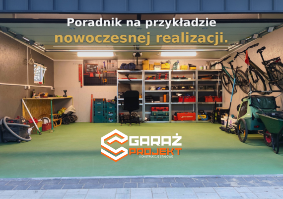 Jak wykończyć wnętrze garażu? Poradnik na przykładzie nowoczesnej realizacji