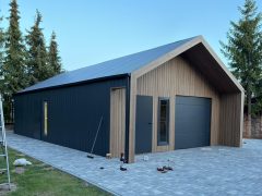 Barnbox Stodoła 6.5 × 12m – garaż wypustem 1 m