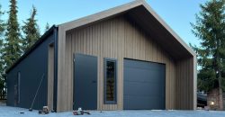 Barnbox Stodoła 6.5 × 12m – garaż wypustem 1 m