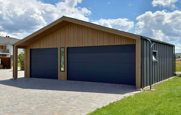 BarnBox 10m x 8m | Blacha na rąbek stojący BarnBox 10m x 8m | Blacha na rąbek stojący