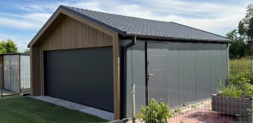 BarnBox z płyty warstwowej PIR60 6m x 5.80m + wypust 0,50m