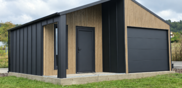 BarnBox Nook 6 × 5,8m – garaż z wnęką frontową